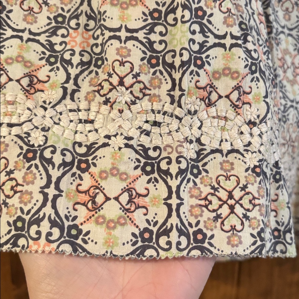 Odd Molly Pintuck Embroidered Top - Picture 2 of 5